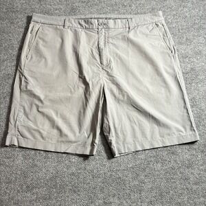 Vineyard Vines Jim Nantz Golf Shorts Mens 42 Grey Stretch Performance